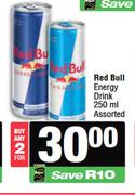 Red Bull Energy Drink Assorted-For 2 x 250ml