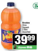 Brookes Oros Squash Assorted-2L