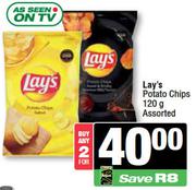 Lay's Potato Chips Assorted-For 2 x 120g