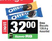 Oreo Biscuits Assorted-For 2 x 128.8g