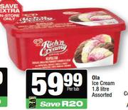 Ola Ice Cream Assorted-1.8L