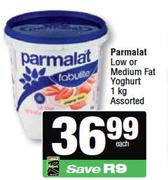Parmalat Low Or Medium Fat Yoghurt Assorted-1Kg