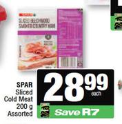 Spar Sliced Cold Meat Assorted-200g