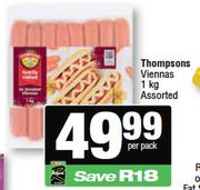 Thompsons Viennas Assorted-1Kg