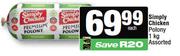 Simply Chicken Polony Assorted-1Kg