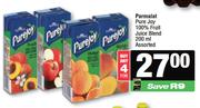 Parmalat Pure Joy 100% Fruit Juice Blend Assorted-For Any 4 x 200ml