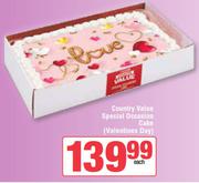 Country Value Special Occasion Cake (Valentines Day)