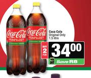 Coca Cola Original Only-For 2 x 1.5L