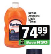 Savlon Antiseptic Liquid-750ml