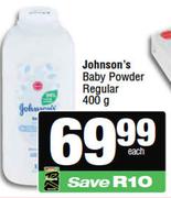 Johnson's Baby Powder Regular-400g