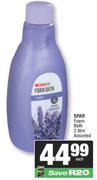 Spar Foam Bath Assorted-2L