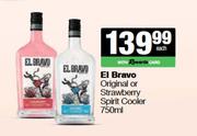 El Bravo Original Or Strawberry Spirit Cooler-750ml