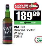 VAT 69 Blended Scotch Whisky-750ml