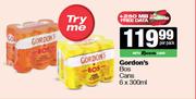 Gordon's Bos Cans-6 x 300ml