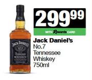 Jack Daniel's No.7 Tennessee Whisky-750ml