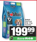 Bobtail Dog Food Assorted-6kg/8Kg Each