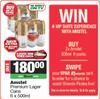 Amstel Premium Lager Cans-For 2 x 6 x 500ml