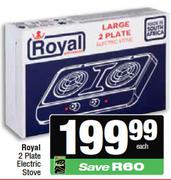 Royal 2 Plate Electric Stove