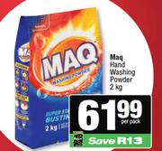 Maq Hand Washing Powder-2Kg