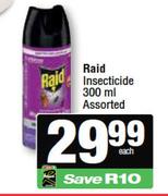 Raid Insecticide Assorted-300ml