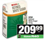 Spar Refined White Sugar-10Kg