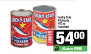 Lucky Star Pilchards Assorted-For 2 x 400g