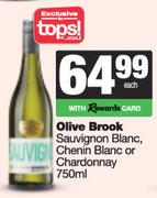 Olive Brook Sauvignon Blanc,Chenin Blanc Or Chardonnay-750ml