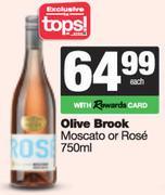 Olive Brook Moscato Or Rose-750ml Each