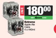 Extreme Apple Ale Cans-For 2 x 4 x 440ml