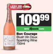 Bon Courage Blush Vin Doux Sparkling Wine-750ml