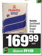 Huletts Sun Sweet Brown Sugar-8Kg Each