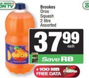 Brookes Oros Squash Assorted-2L Each