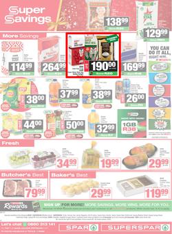 SPAR & SUPERSPAR Mthatha : Christmas Super Savings (08 December - 24 December 2025), page 12