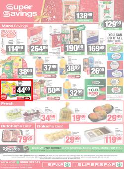 SPAR & SUPERSPAR Mthatha : Christmas Super Savings (08 December - 24 December 2025), page 12