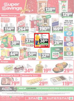 SPAR & SUPERSPAR Mthatha : Christmas Super Savings (08 December - 24 December 2025), page 12