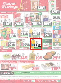 SPAR & SUPERSPAR Mthatha : Christmas Super Savings (08 December - 24 December 2025), page 12