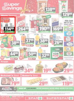 SPAR & SUPERSPAR Mthatha : Christmas Super Savings (08 December - 24 December 2025), page 12