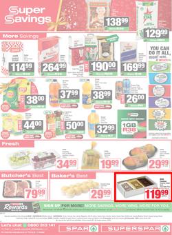 SPAR & SUPERSPAR Mthatha : Christmas Super Savings (08 December - 24 December 2025), page 12