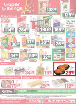 SPAR & SUPERSPAR Mthatha : Christmas Super Savings (08 December - 24 December 2025), page 12