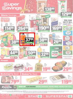 SPAR & SUPERSPAR Mthatha : Christmas Super Savings (08 December - 24 December 2025), page 12