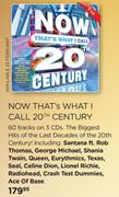 Now That's What I Call 20th Century CD-3 CD Set