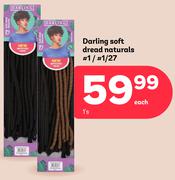 Darling Soft Dread Naturals #1/#1/#27-Each