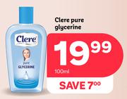 Clere Pure Glycerine-100ml