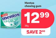 Mentos Chewing Gum-38g