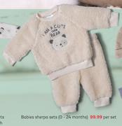 Babies Sherpa Sets 0-24 Months-Per Set