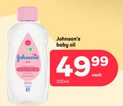 Johnson's Baby Oil-200ml