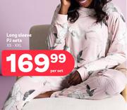 Long Sleeve PJ Sets XS-XXL-Per Set