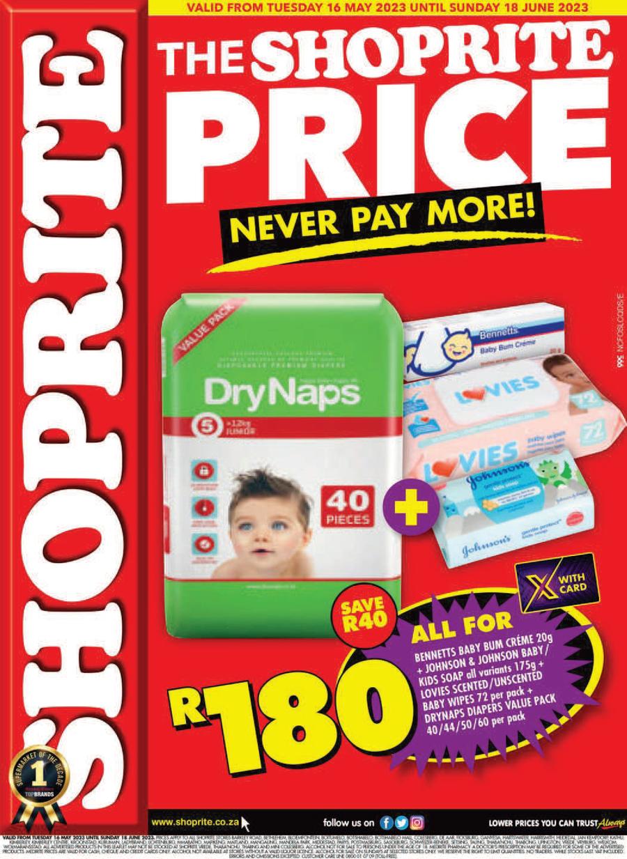 Shoprite Lovies Baby Promotion Western Cape 03 - 05 November 2023