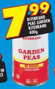Ritebrand Peas Garden Ritebrand-400g