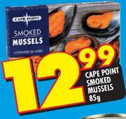 Cape Point Smoked Mussels-85g
